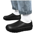 thumbnail image 1 of Women's Men's Garden Shoes with Fleece Lined Waterproof Non Slip Winter Chef Kitchen Clogs Warm Fuzzy Slippers for Indoor And Outdoor, 1 of 7