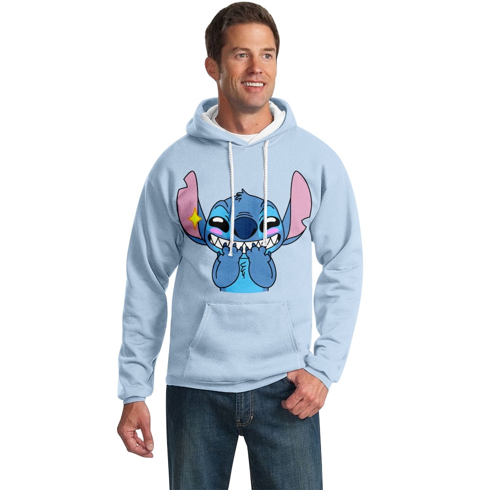 Stitch Custom Name Hoodie 3D Style Gift For Men And Women