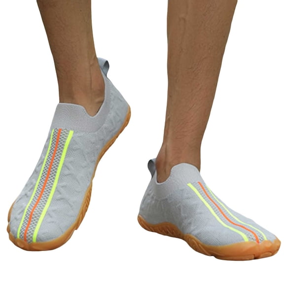 Women's Men's Minimalist Barefoot Slip on Walking Driving Shoes Comfort Knit Wide Width Fashion Sneakers