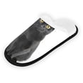 thumbnail image 1 of Women's Men's Slippers, Non-Slip Travel Unisex Fleece House Shoes Black Cat, 1 of 7