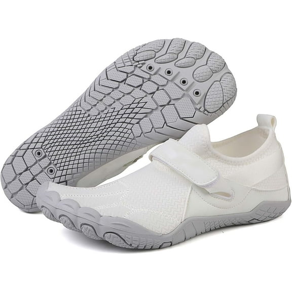 Women's Men's Water Shoes, Drainage Sole, Lightweight Breathable Fast Drying Mesh Beach Shoes, Walking, Fishing, Sailing, Hiking, Indoor & Outdoor Sneakers, Amphibious Sneakers (Adults/Big Kids)