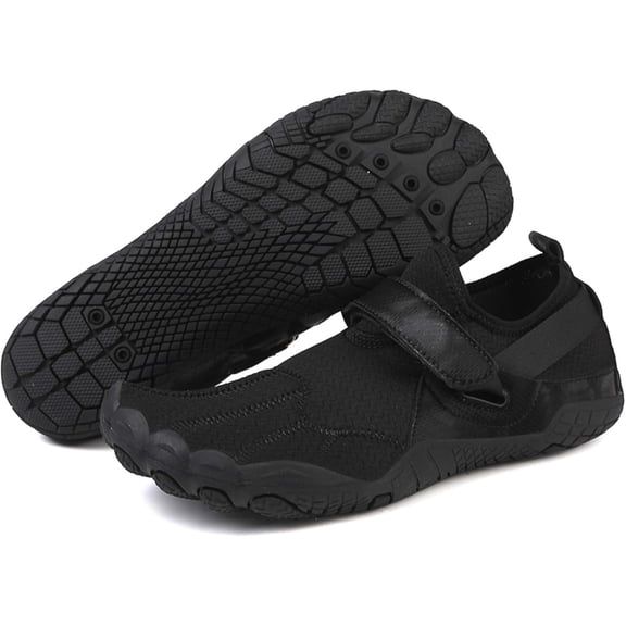 Women's Men's Water Shoes, Drainage Sole, Lightweight Breathable Fast Drying Mesh Beach Shoes, Walking, Fishing, Sailing, Hiking, Indoor & Outdoor Sneakers, Amphibious Sneakers (Adults/Big Kids)