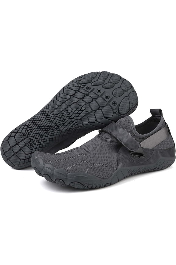 Women's Men's Water Shoes, Drainage Sole, Lightweight Breathable Fast Drying Mesh Beach Shoes, Walking, Fishing, Sailing, Hiking, Indoor & Outdoor Sneakers, Amphibious Sneakers (Adults/Big Kids)
