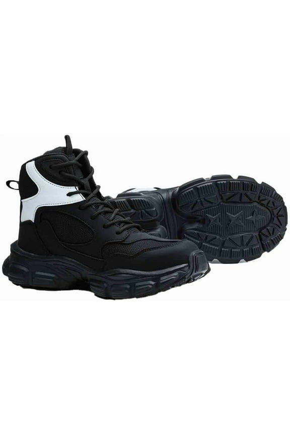 Women's & Men's Wide Width Composite Toe Work Sneakers: Anti-Slip Safety Shoes with Lightweight, Breathable Comfort