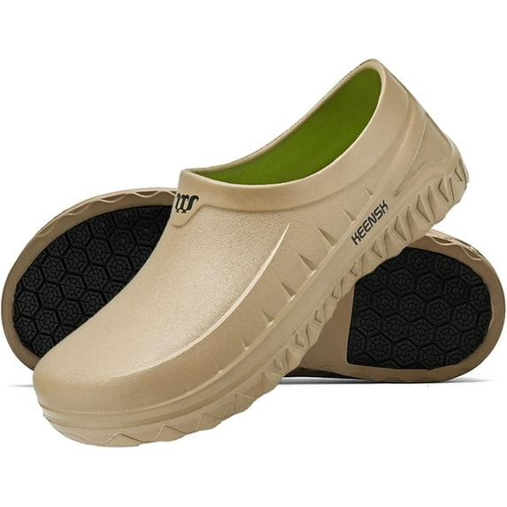 Women's Men's Work Clogs Kitchen Shoes Non Slip Waterproof Restaurant Garden Nursing Food Service Chef Shoes