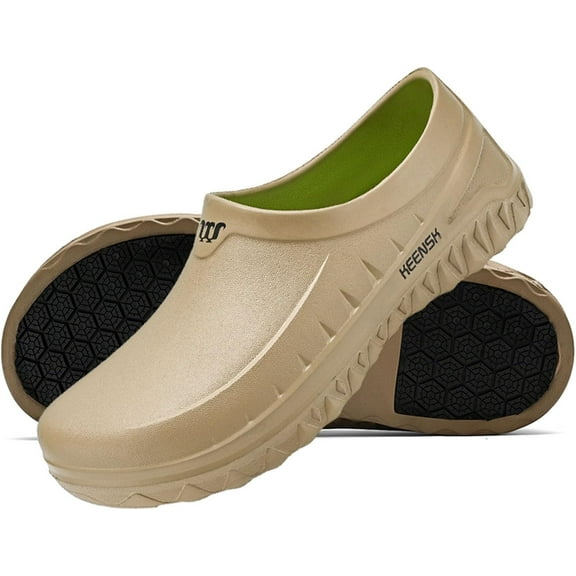 Women's Men's Work Clogs Kitchen Shoes Non Slip Waterproof Restaurant Garden Nursing Food Service Chef Shoes