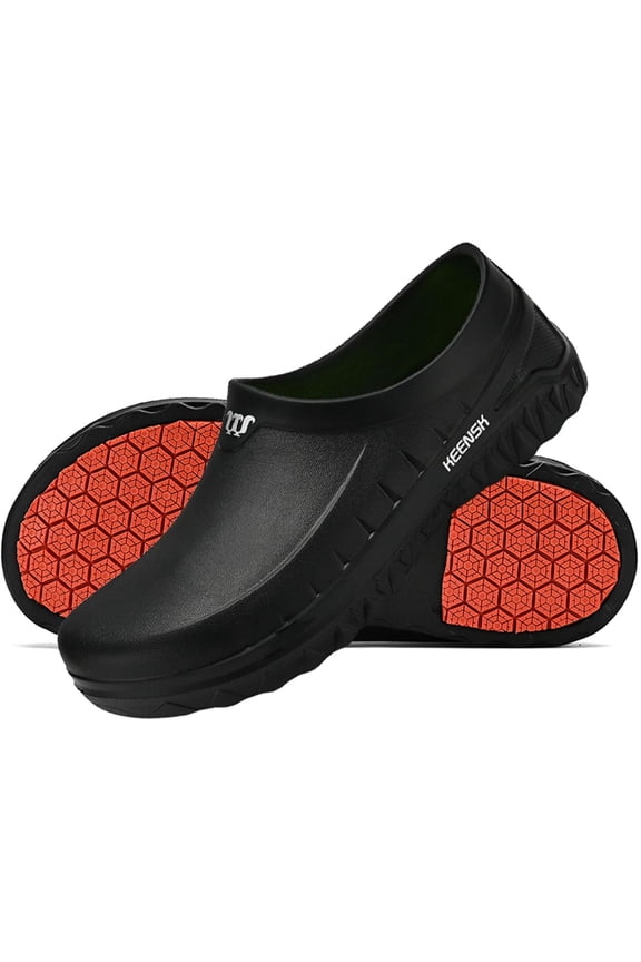 Women's Men's Work Clogs Kitchen Shoes Non Slip Waterproof Restaurant Garden Nursing Food Service Chef Shoes