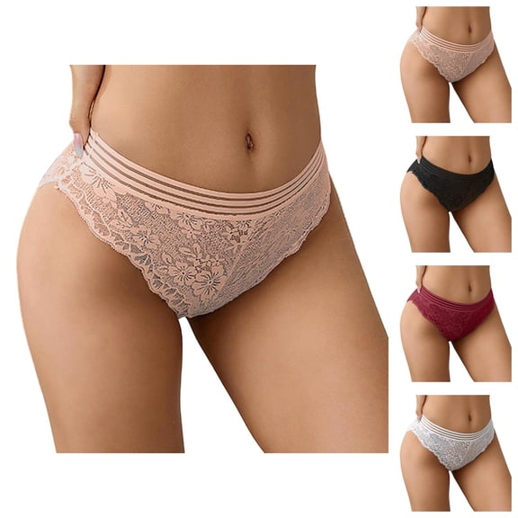 Women's Menstrual Panties 4 Layer Leakproof Menstrual Panties Menstrual Bi Panties Black Menstrual Panties Light Flow For Girls Teens Cotton Underwear For Women