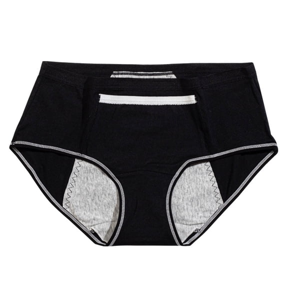 Women's Menstrual Panties 4 Layer Leakproof Menstrual Panties Menstrual Bi Panties Black Menstrual Panties Light Flow For Girls Teens Women Briefs Underwear Seamless Lace Dress for Women under Dress