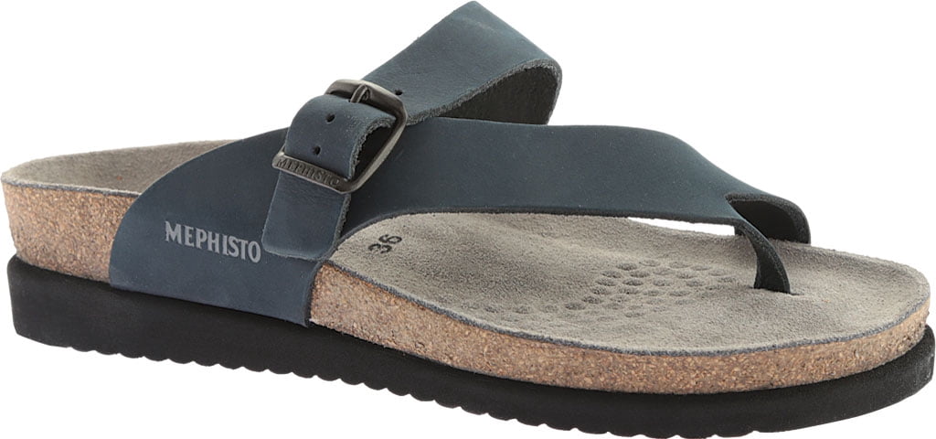 Sandales Mephisto Helen Mixte - Confort Soft-Air, Semelle Liège/latex Et Caoutchouc - Cuir Nubuck Qualité Supérieure