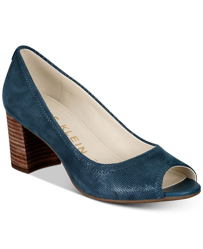 Anne klein meredith pumps navy sale