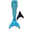 thumbnail image 1 of Women's Mermaid Swimsuits Adult Reinforced Mermaid Tail For Swimming, Monofin Included, 1 of 6