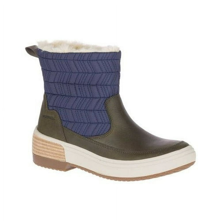 Women s Merrell Haven Bluff Polar Waterproof Boot Walmart