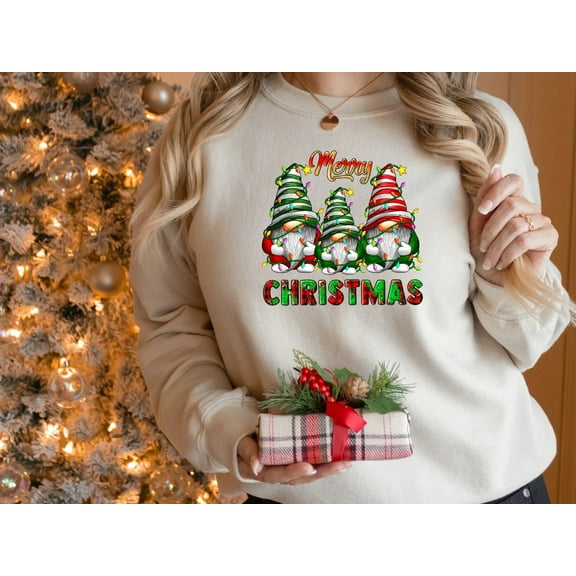 Women's Merry Christmas Gnomes Sweatshirt