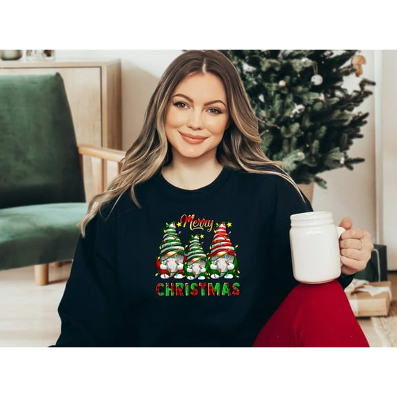 Women's Merry Christmas Gnomes Sweatshirt