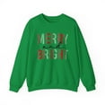 thumbnail image 1 of Women's Merry and Bright Christmas Holiday Sweatshirt, 1 of 3