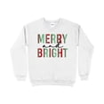 thumbnail image 1 of Women's Merry and Bright Christmas Sweatshirt, 1 of 10