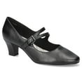 thumbnail image 1 of Women's Meryl by Easy Street Asymmetrical Mary Jane Pumps Color: Black Size: 10, 1 of 4
