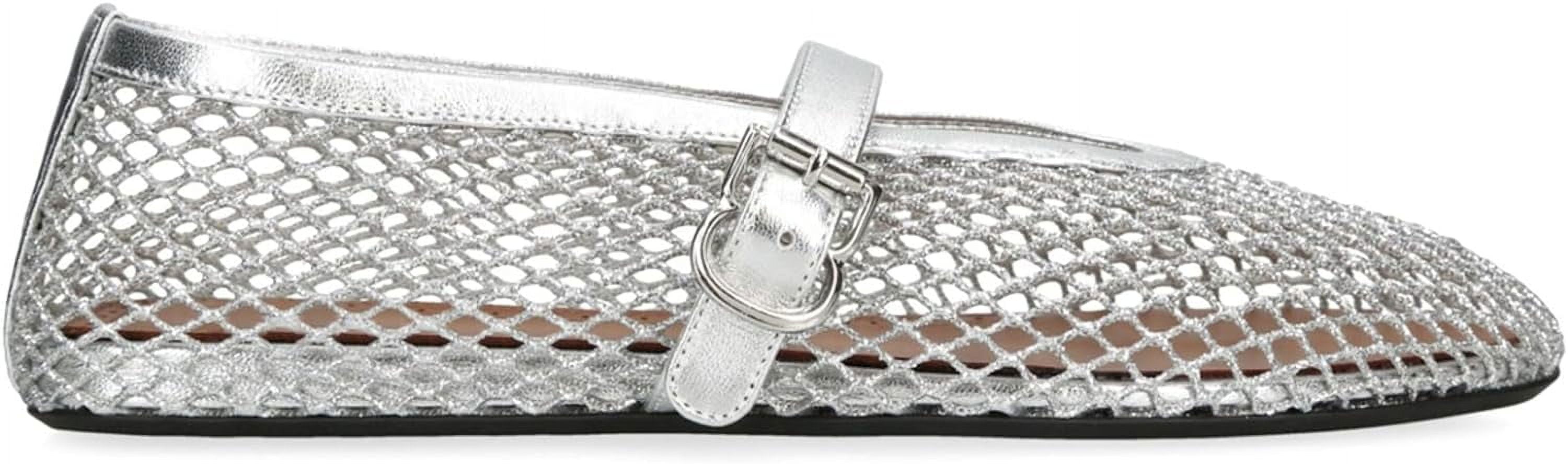 Lryweisy Women's Ballet Flats - Buckle Strap Mary Jane Flats With Pearls, Comfortable Square Toe