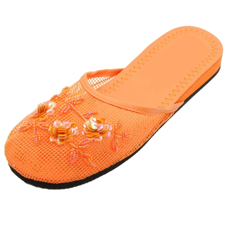 Chinese hotsell sequin slippers