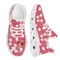 thumbnail image 1 of Women's Mesh Swing Sneakers Kawaii Nurse and Teeth Cartoon Platform Shoes for Ladies Comfort Lace-up Walking Tennis, 1 of 7