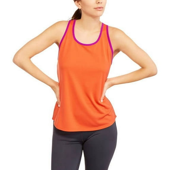 Women's Mesh Tank with Contrast Trim