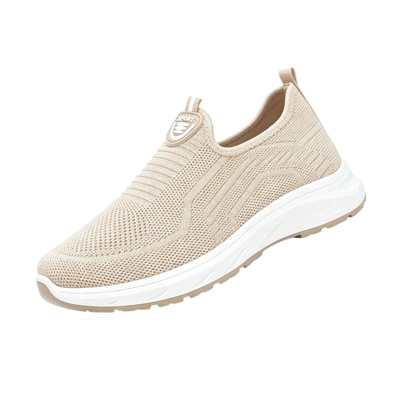 Women's Mesh Walking Shoes Lightweight Tennis Fashion Sneakers Sports Workout Gym Slip On Shoes for Running