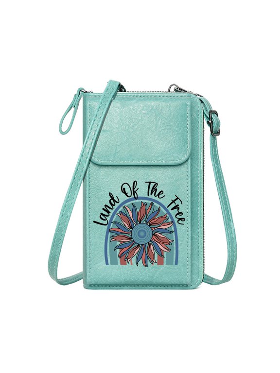 Women's Messenger Bag Classic Pattern Ladies Messenger Functional Design Birthday Gift