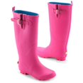 Women's Metal Buckle Rain Boots
