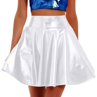 White Flare Skirt