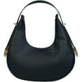 thumbnail image 1 of Women's Metallic PU Leather Handbag Top Handle Hobo Purse Shoulder Bags, 1 of 6