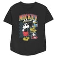 thumbnail image 1 of Women's Mickey & Friends Cool Crew Graphic Tee Black Large, 1 of 3