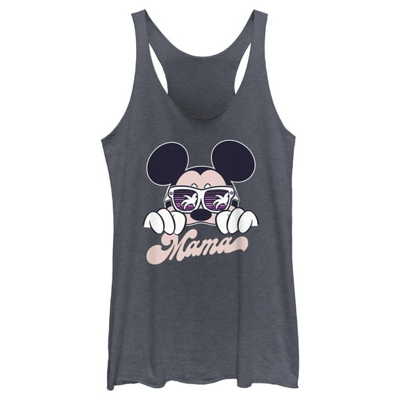 Women's Mickey & Friends Cool Summer Mama  Racerback Tank Top