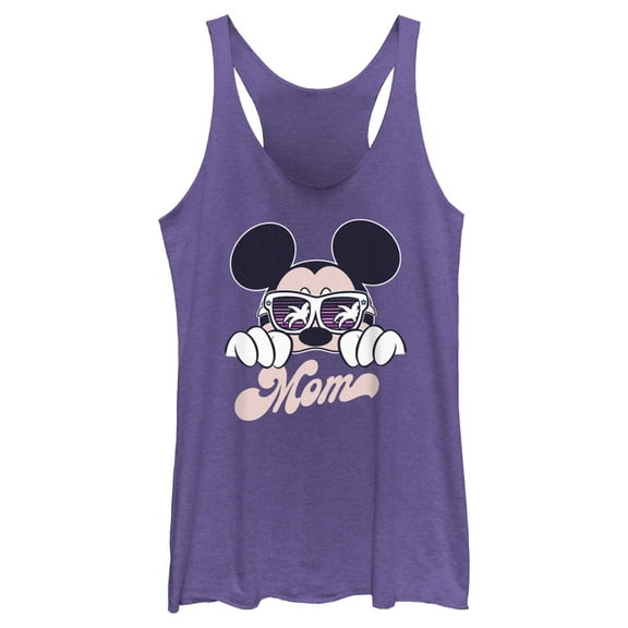 Women's Mickey & Friends Cool Summer Mom Racerback Tank Top