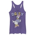 thumbnail image 1 of Women's Mickey & Friends Daisy Duck Racerback Tank Top Purple Heather X Large, 1 of 4