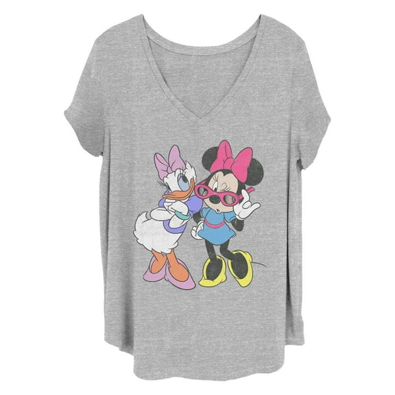 Women's Mickey & Friends Just Two Sassy Girls Graphic T-Shirt