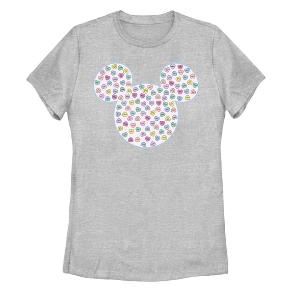 Women's Mickey & Friends Mickey and Friends Candy Filled Logo Graphic T-Shirt
