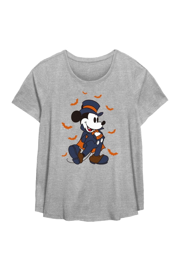 Women's Mickey & Friends Mickey and Friends Retro Vampire Graphic T-Shirt