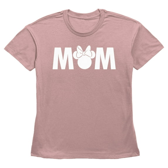 Women's Mickey & Friends Mother's Day Minnie Mouse Mom Graphic Tee Desert Pink X Large