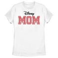 thumbnail image 1 of Women's Mickey & Friends Mother's Day Mom Official Logo  Graphic Tee White Small, 1 of 4