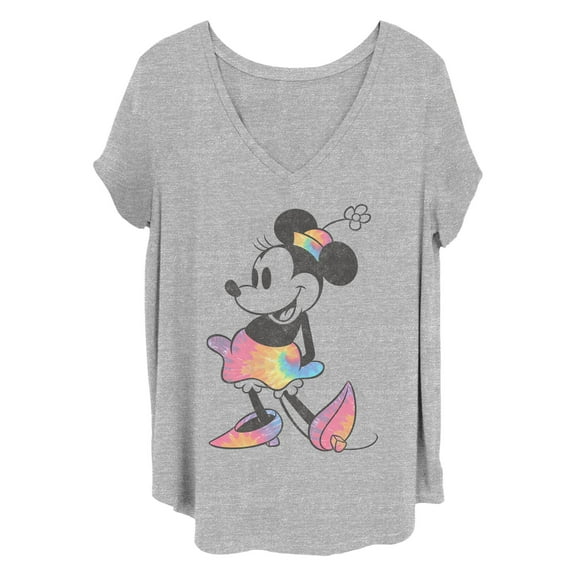 Women's Mickey & Friends Tie Dye Classic Minnie  Graphic T-Shirt