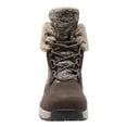 thumbnail image 1 of Women's Microfleece Lace Winter Boot Brown, 1 of 3