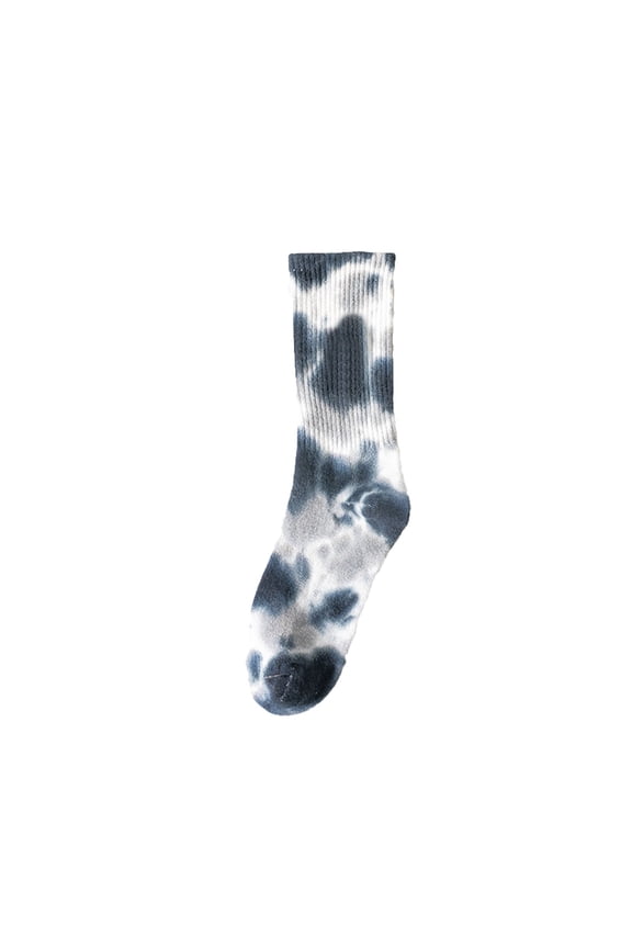 Women's Mid Calf Socks Trendy Tie Dye Pattern Comfortable Everyday Streetwear Style