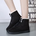 thumbnail image 1 of Women's Mid Calf Winter Snow Boots Hiking Boots Warm Fur Lined Winter Boots Anti Slip Cold-Resistant Outdoor Walking Shoes for Women Ladies, 1 of 4