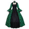 thumbnail image 1 of Women's Mid Century Victorian Dresses Party Dresses Puffy Dresses Cosplay Halloween, 1 of 3