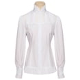 thumbnail image 1 of Women's Mid Gothic Draped Retro Long Sleeved Blouse With Undergarments Short Sleeve Scrub Jackets Stretch Tee Womens Running Clothes T Shirt for Women Casual Summer Tee Shirt Women Graphic Women Thin, 1 of 8