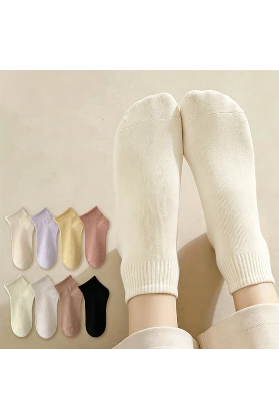 Women's Mid Length Sock Summer Sports Stocking Running Workout Ankle Socks for Spring Summer Beige One Size