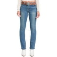 thumbnail image 1 of YMI Jeans Women's Mid Rise Belted Bootcut Jeans, 1 of 8