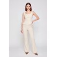 thumbnail image 1 of Women's Mid Rise Boot Cut Crepe Knit Pants, 1 of 4