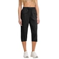 thumbnail image 1 of Women's Mid Rise Capris Pant Drawstring Classic Cargo Pants Quick Dry Outdoor Hiking Camping Cropped Pant, 1 of 8
